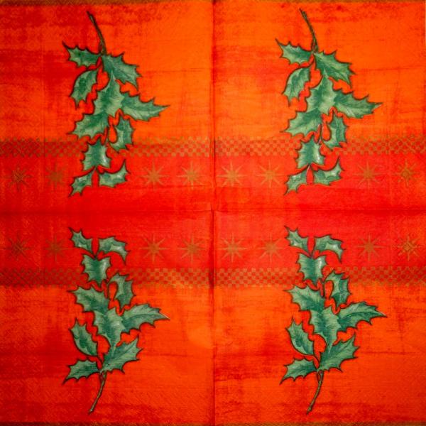 211 Christmas Flowers - 3-ply - CS